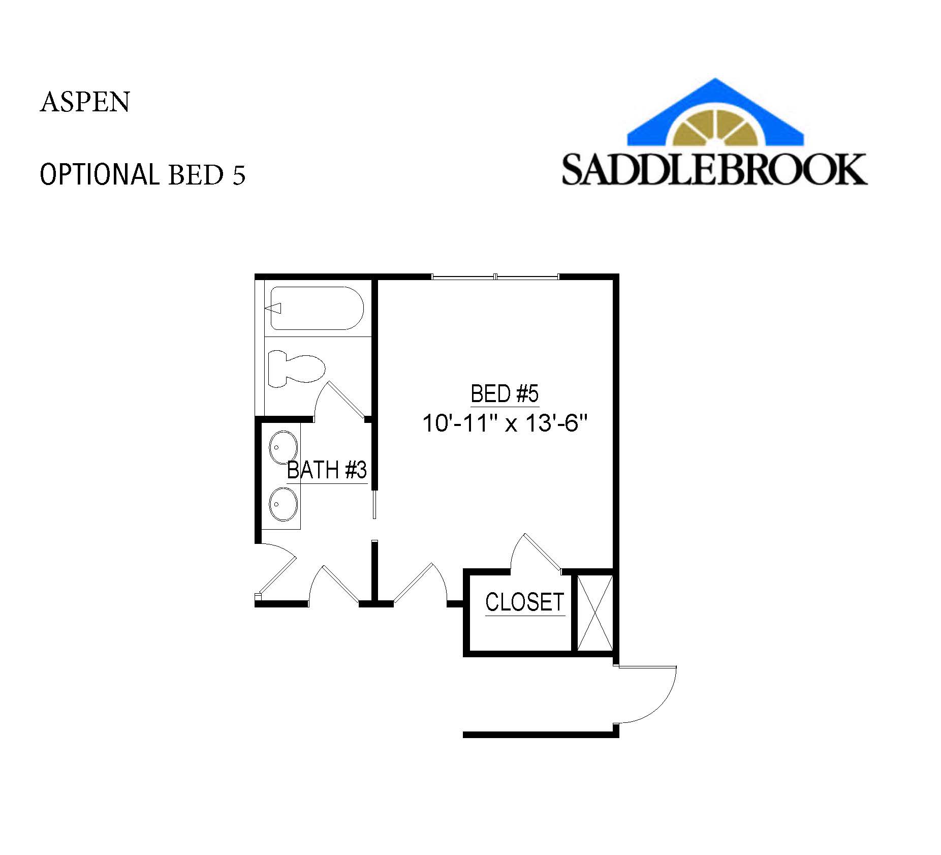 Aspen- Floor Plan Option 5