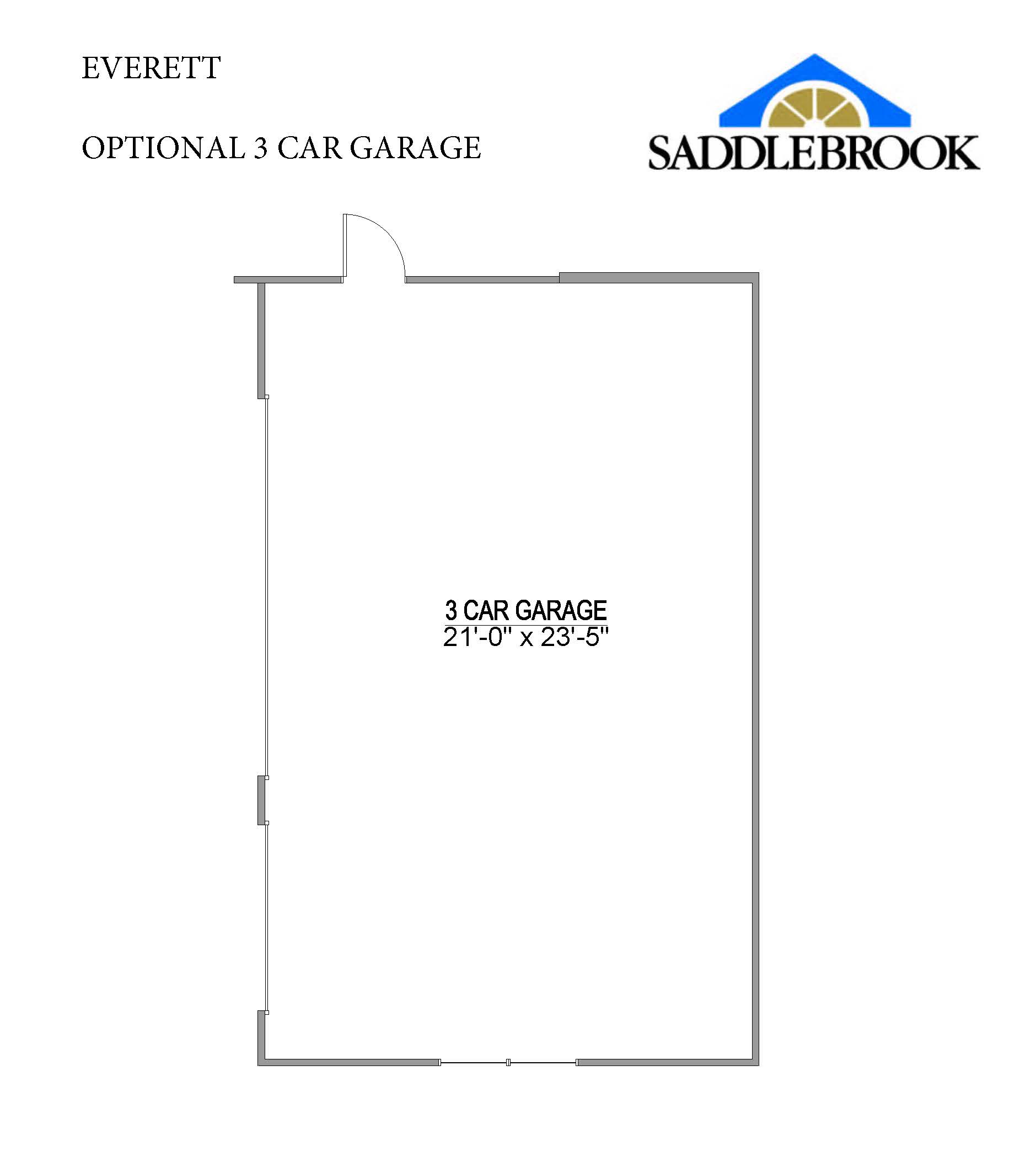 Everett- Floor Plan Option 1