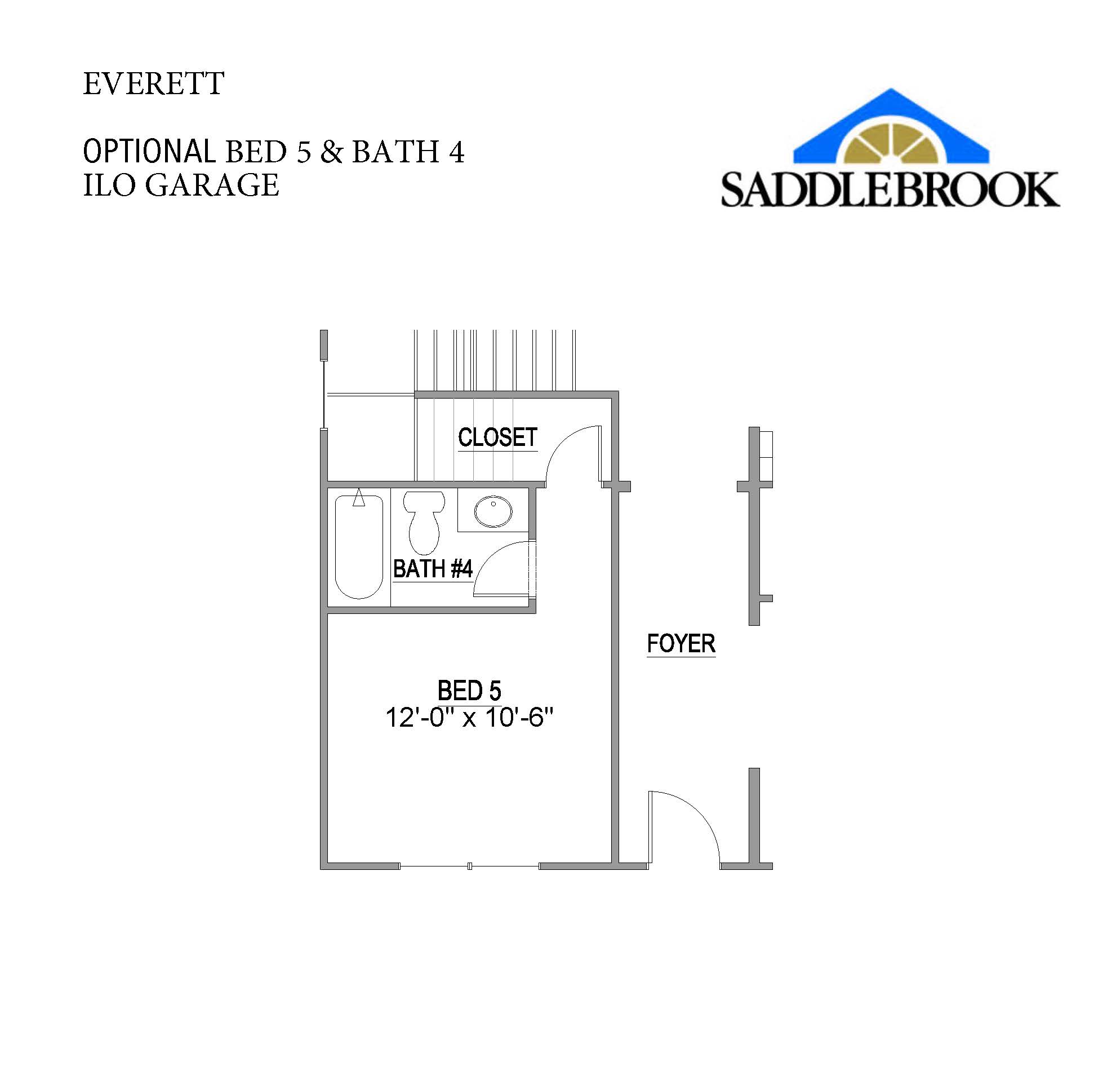 Everett- Floor Plan Option 3