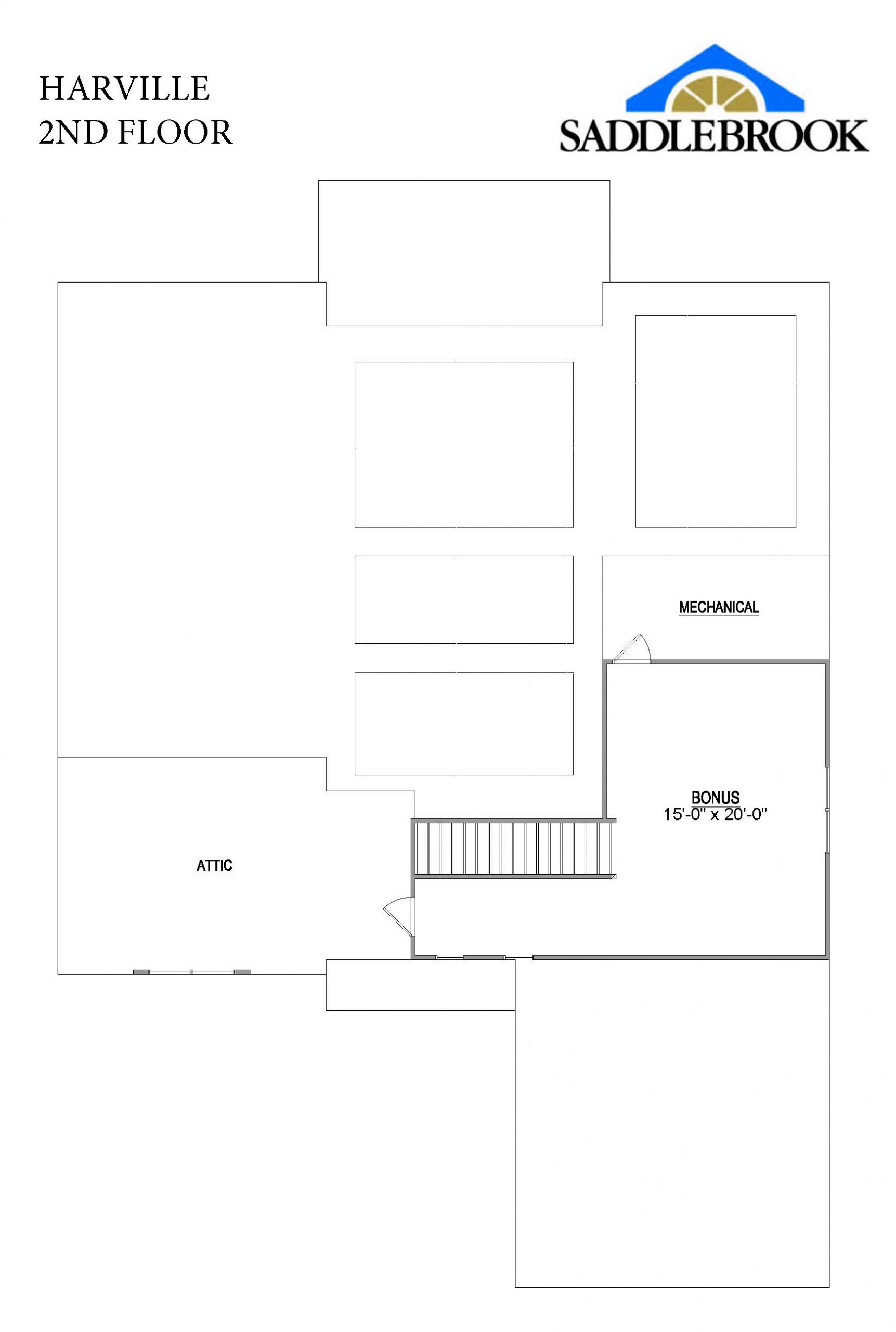 Harville- 2d Floor Plan 2