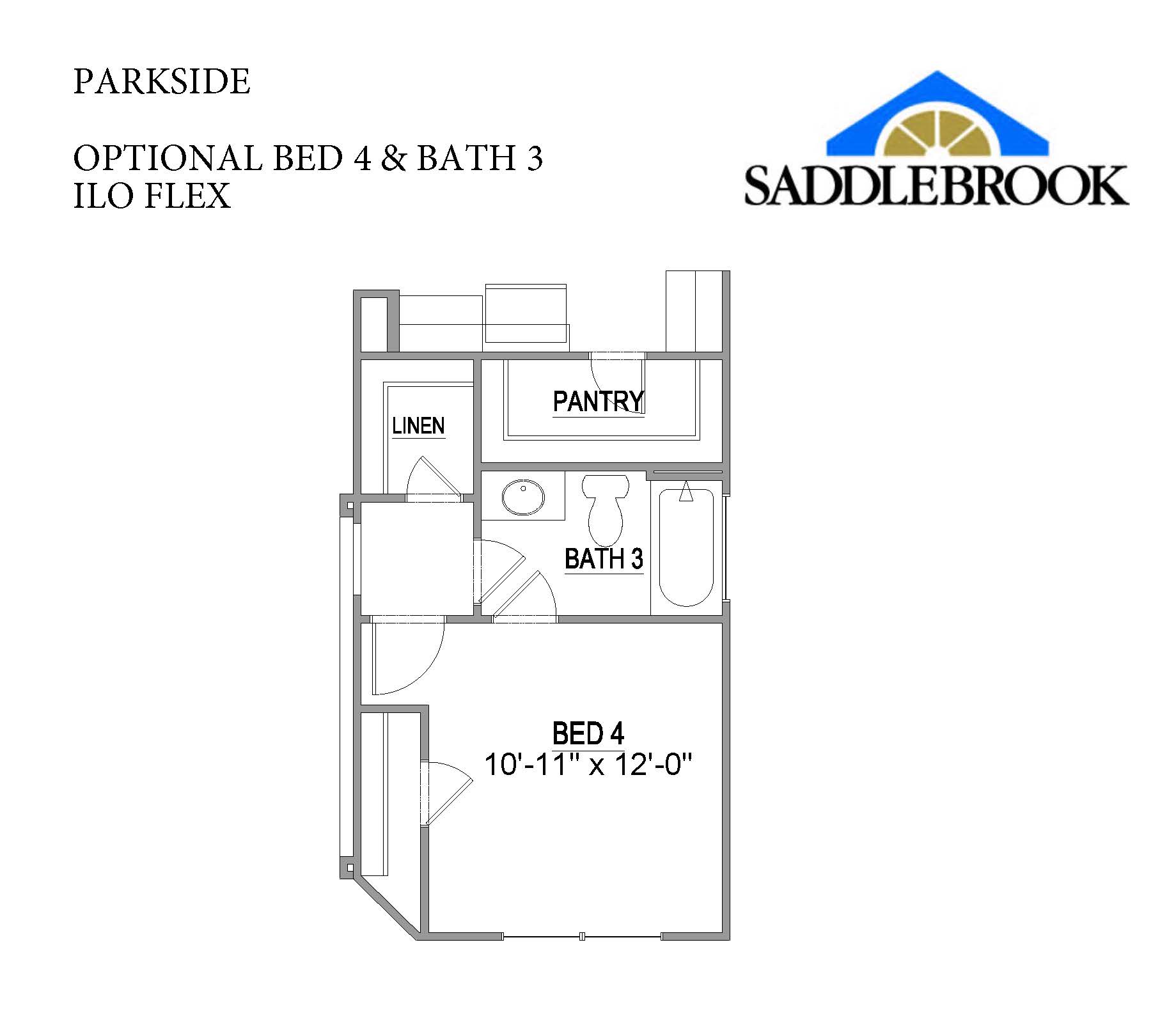 Parkside- Floor Plan Option 2