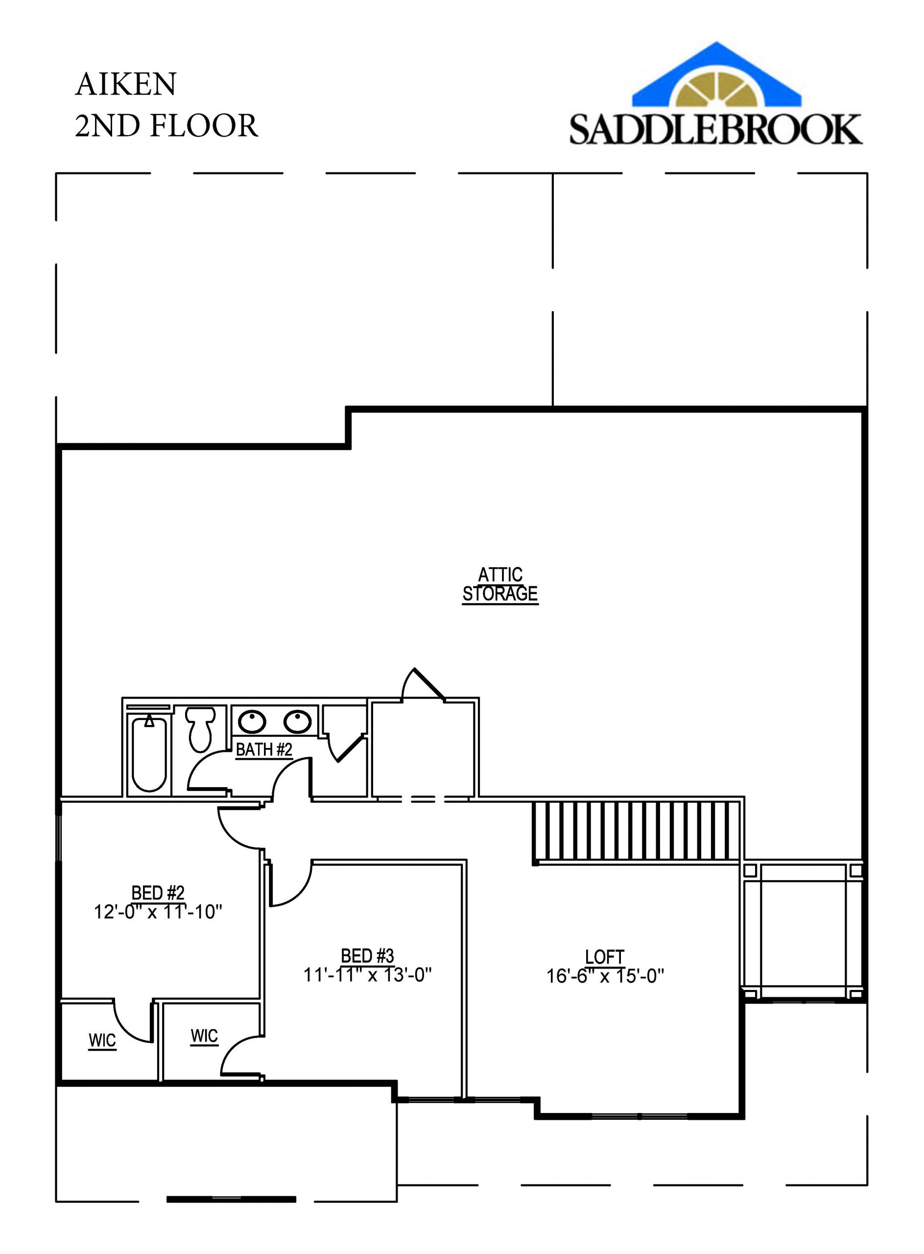Aiken- 2d Floor Plan 2