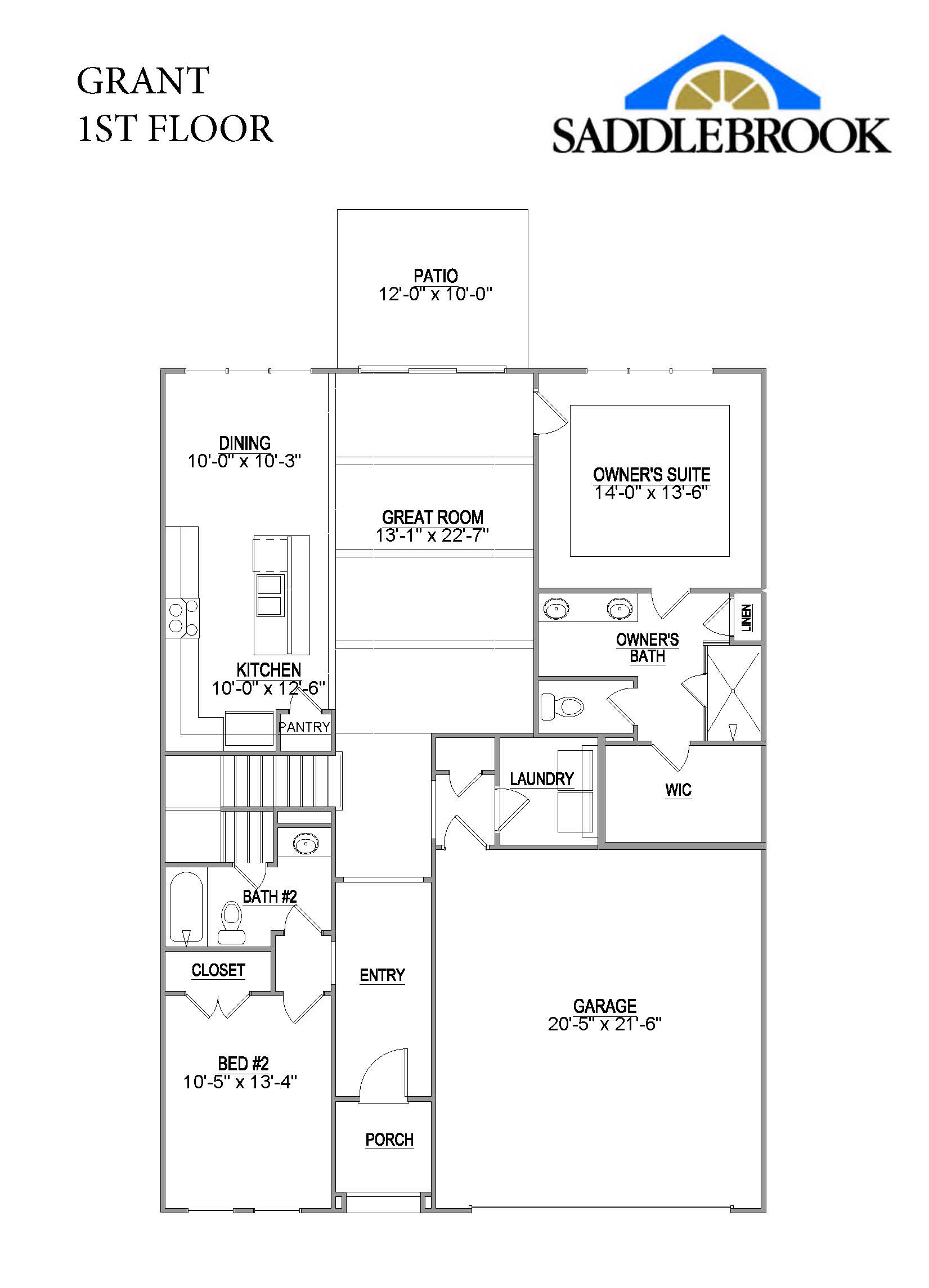 GRANT- 2d Floor Plan 1