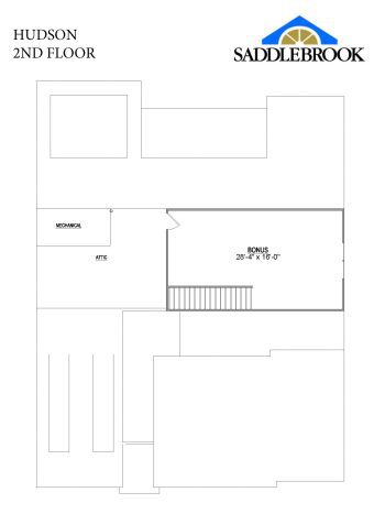 Hudson- 2d Floor Plan 2