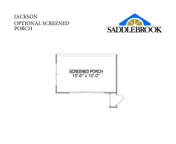 Morgan- Floor Plan Option 6