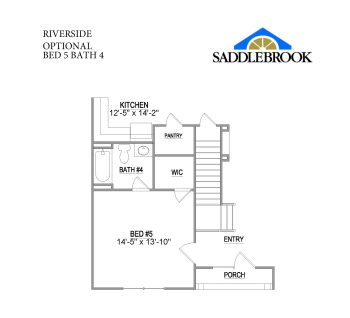 Riverside- Floor Plan Option 4