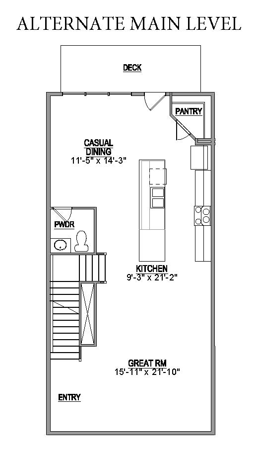 Morgan- Floor Plan Option 1