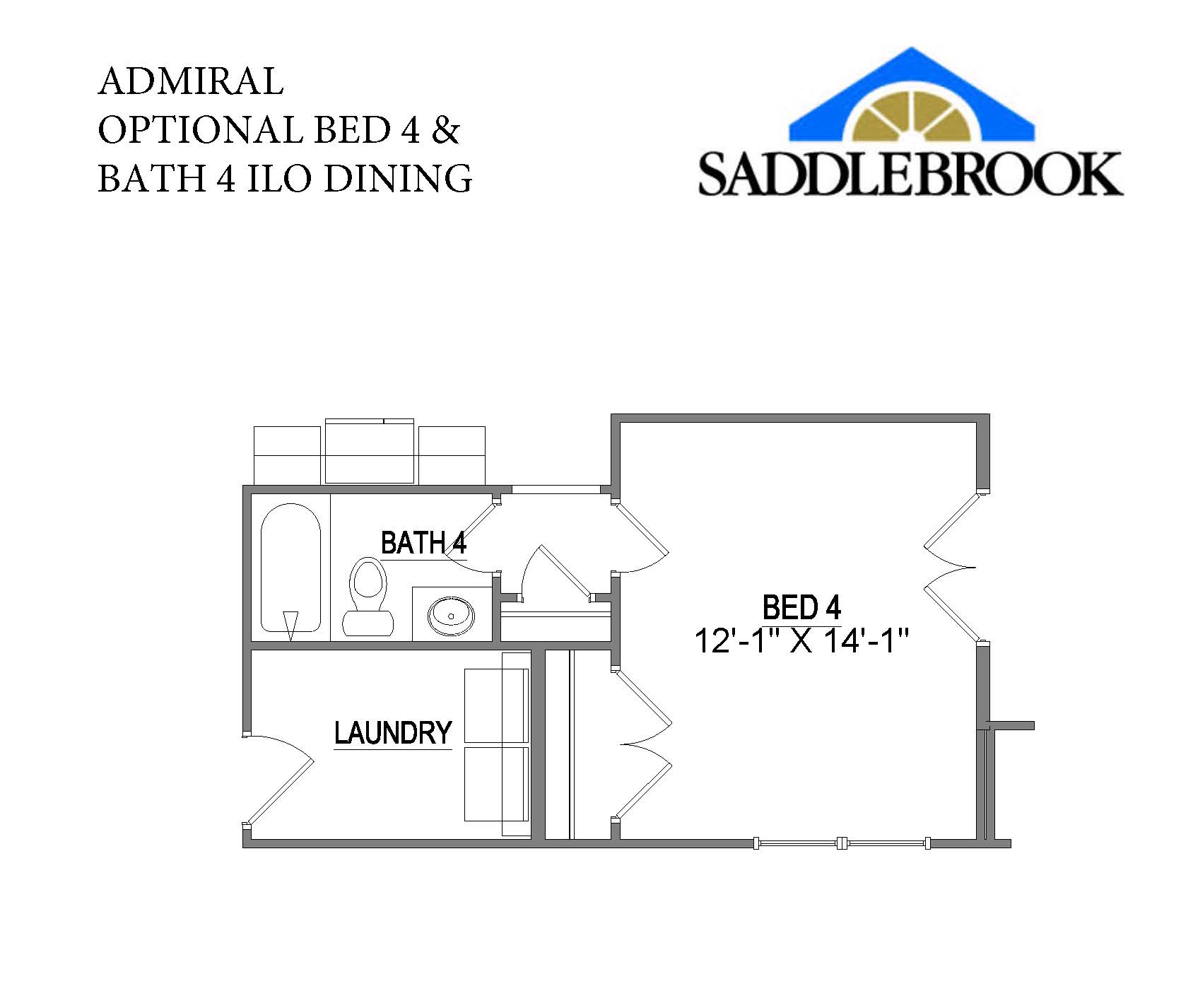 Admiral- Floor Plan Option 5