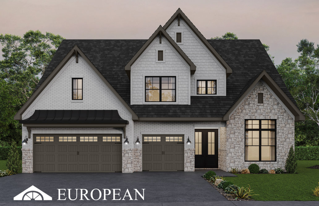 Lot 36 – 12020 Deer Crossing - Elevations 1