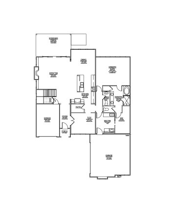 Lot 117 – 1226 Wagon Hitch Rd- 2d Floor Plan 2