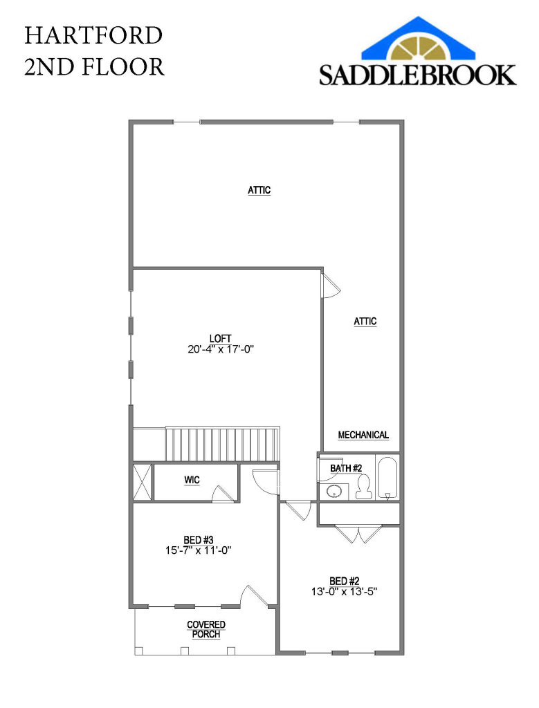 Floor plan for Hartford